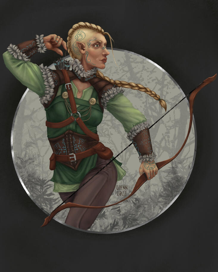 Hilda, Elf Ranger